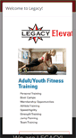 Mobile Screenshot of legacysportsinc.org